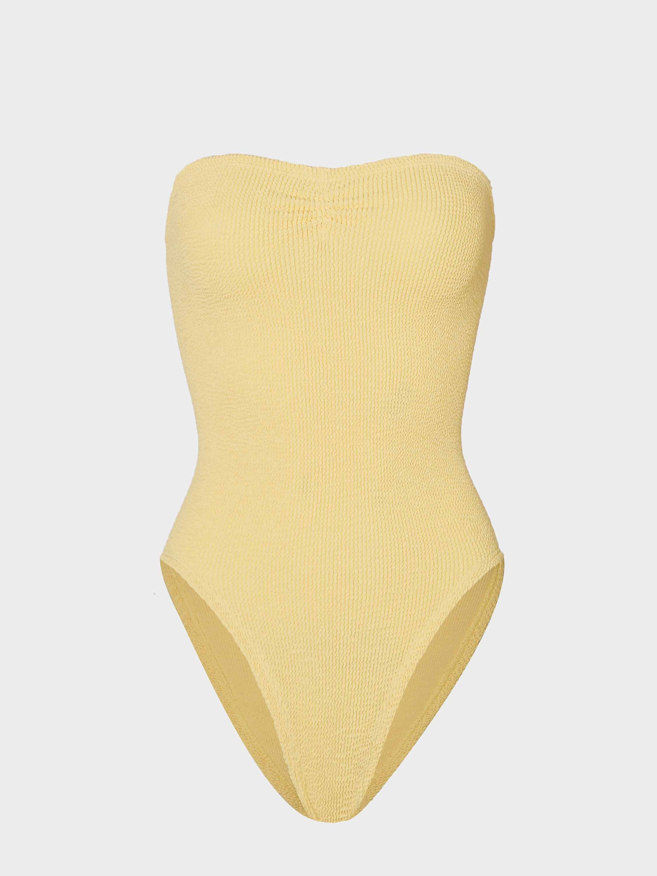 Brooke Swim - Butter | One Size Swimwear | Hunza G - Butter / One size | HUNZA G