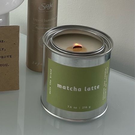 my favourite candle, and the perfect gift for a matcha lover #matcha #candle

#LTKunder50 #LTKunder100 #LTKGiftGuide