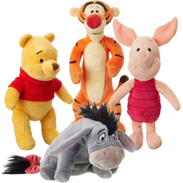 Winnie the Pooh Stuffed Animal Set and Friends Plush Toys NEW | Walmart (US)
