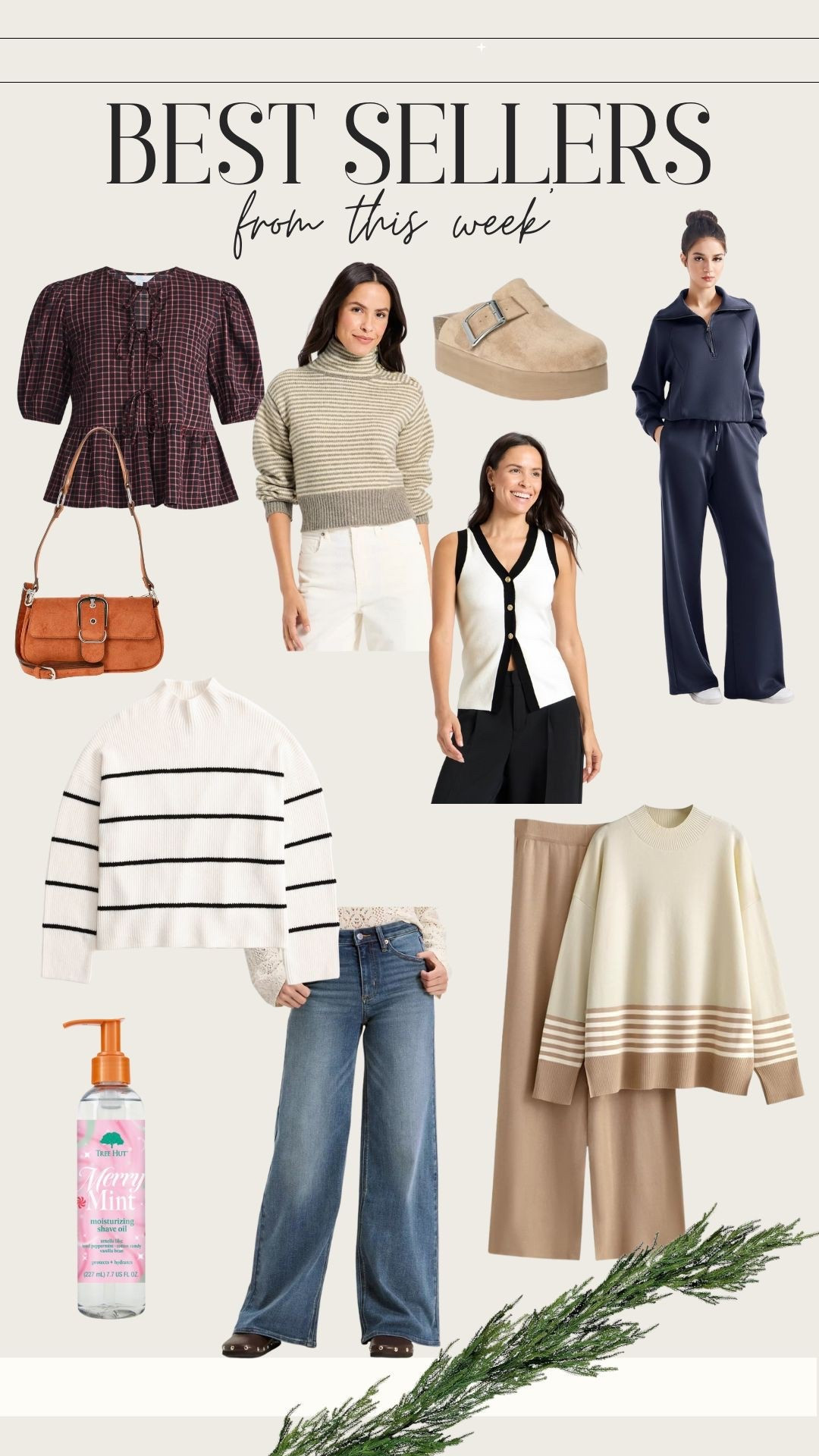 All of last week’s bestsellers 🤍

📍Where to wear: dates, anniversary, girls brunch, weekend outings, sporting events, work // office , travel day, road trips, flights, target, shopping days, meetings, running errands, church. 

Ootd, outfit Inspo, fashion finds, trending, cozy, casual outfits, modest outfit, classy casual, look for less, fall fashion 2025, free people, designer, girly, chic, trendy, elevated basics, everyday style, fall wear, fall fashion, fall style, fall ootd, Ugg season, fall style edit, LTK outfit inspo, Amazon fall fashion, Walmart Fall fashion, designer inspired looks, Target fashion, Target finds. 

#LTKGiftGuide #LTKFindsUnder50 #LTKBeauty