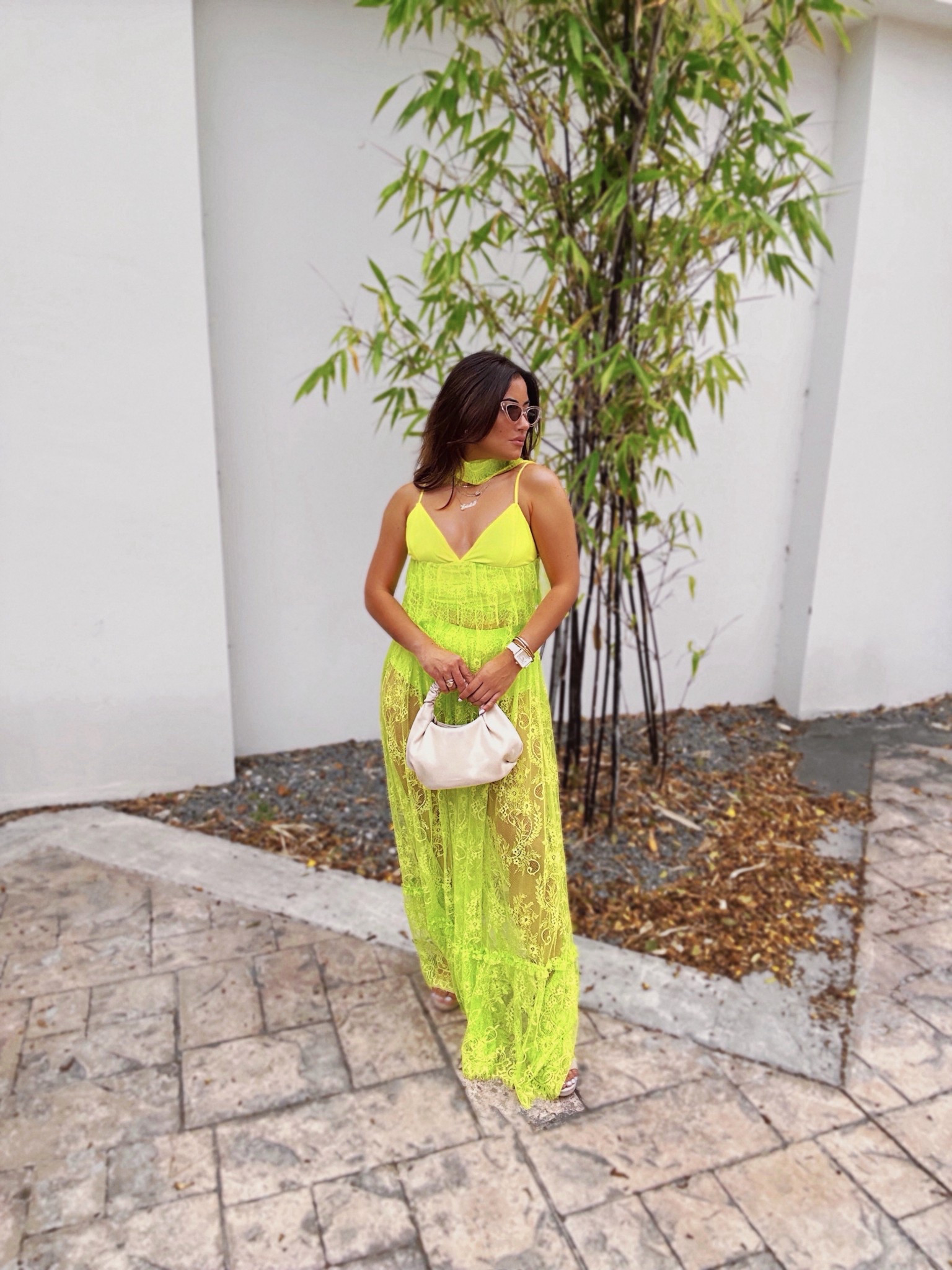 lime green dream in AFRM 🍋‍🟩💚

Wedding guest, event dress, lace skirt, maxi skirt, petite, Miami style, date night, colorful style. 

#LTKPetite #LTKParties #LTKFestival