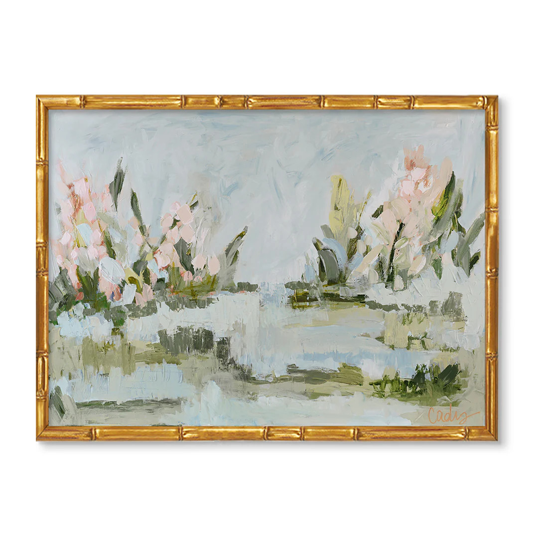 Bloom Here by Cady Karras Painted Art Prints | Urban Garden Prints