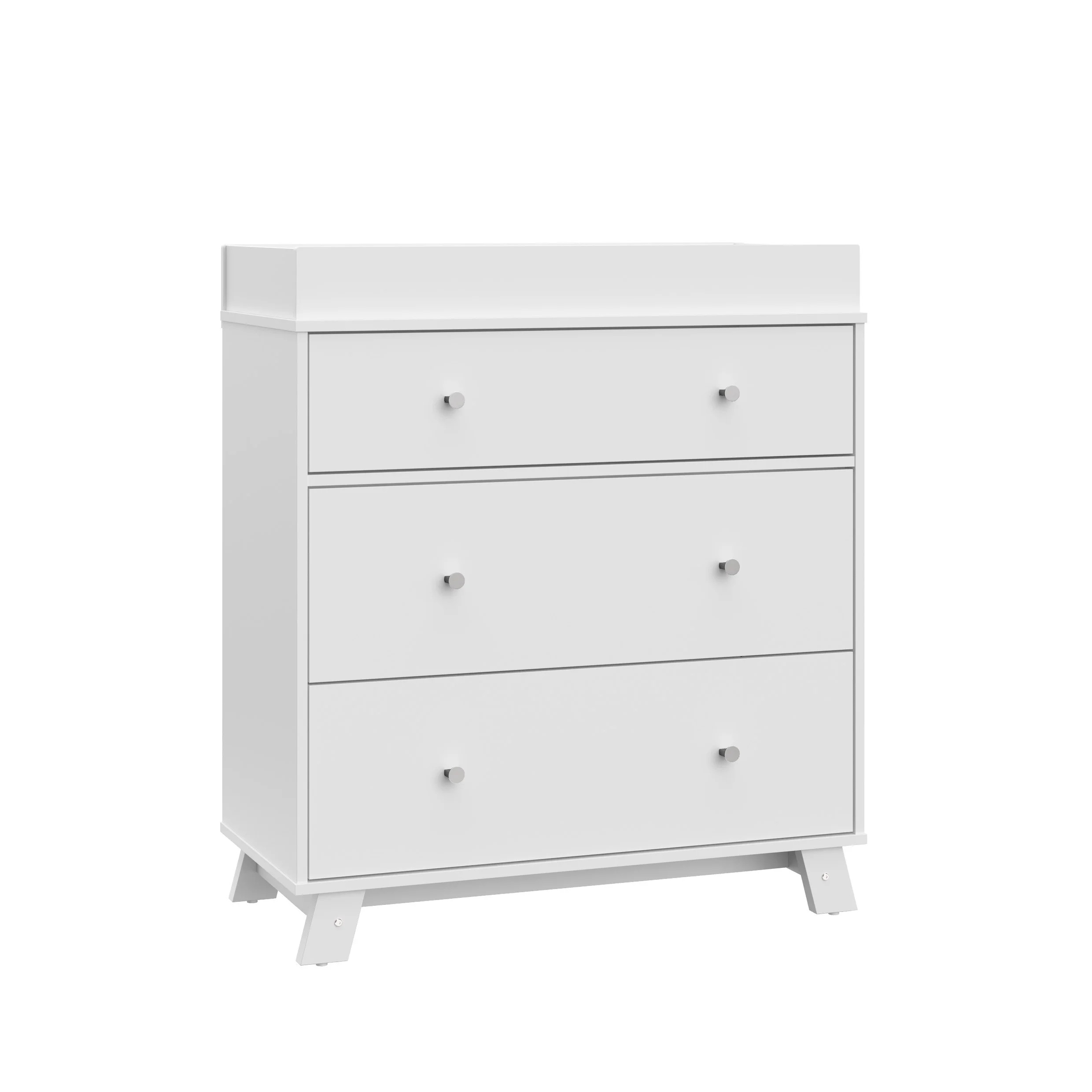 Storkcraft Beckham 3 Drawer Changing Table Dresser, White | Walmart (US)