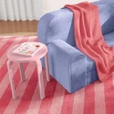 Mainstays Kids Wood Nightstand Side Table, Pink | Walmart (US)