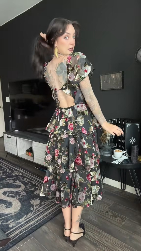 alternative and soft goth wedding guest dresses 🖤 

#LTKWedding #LTKSaleAlert