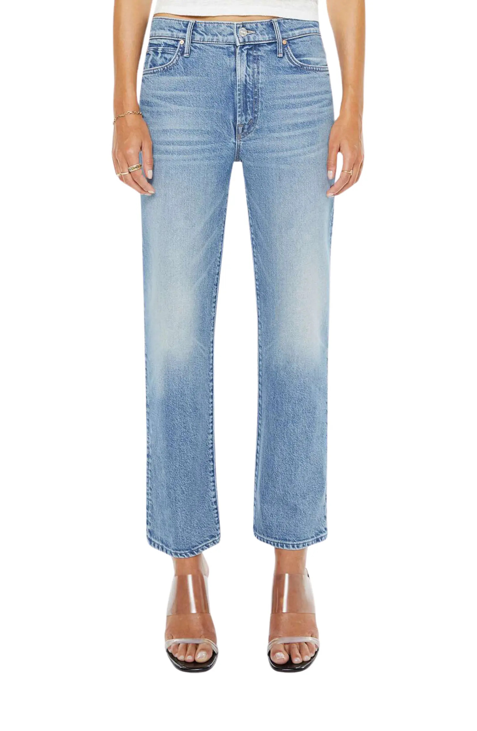 The Kick It High Waist Straight Leg Jeans | Nordstrom