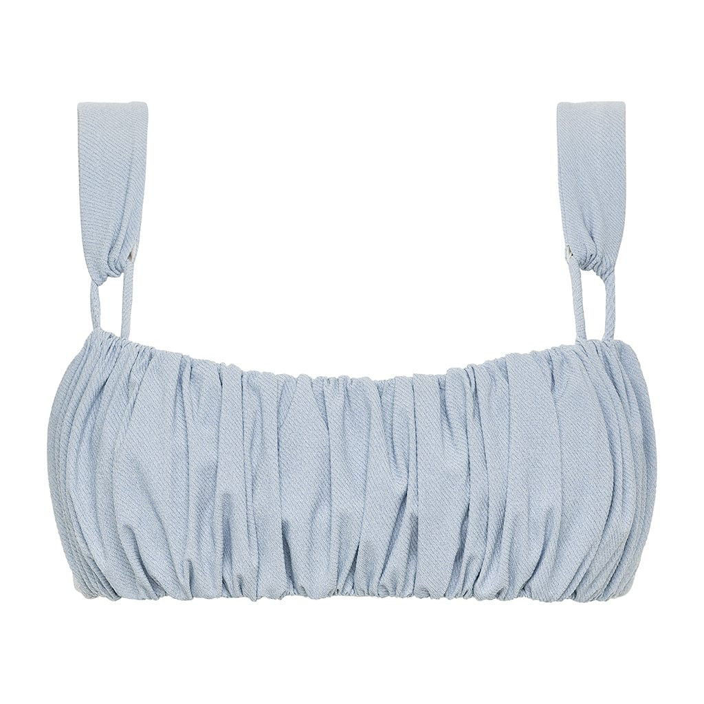 Light Denim Victoria Bikini Top | Montce