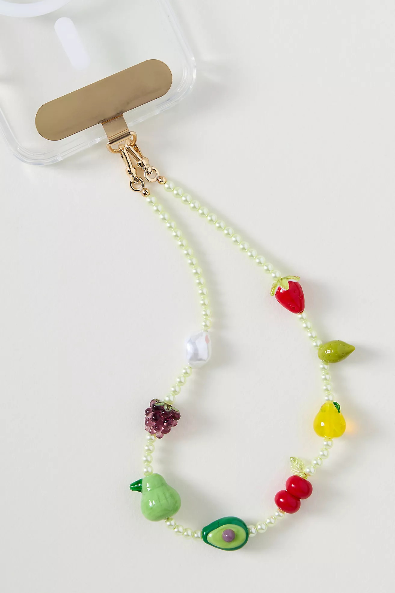 Fruit Beaded Phone Chain | Anthropologie (US)