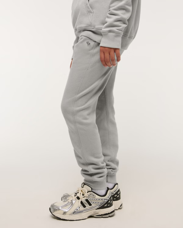 boys essential icon joggers | boys matching sets | Abercrombie.com | Abercrombie & Fitch (US)
