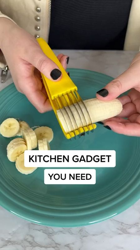 Kitchen gadget you need - banana slicer

Kortney and Karlee | #kortneyandkarlee

#LTKunder50 #LTKhome #LTKFind