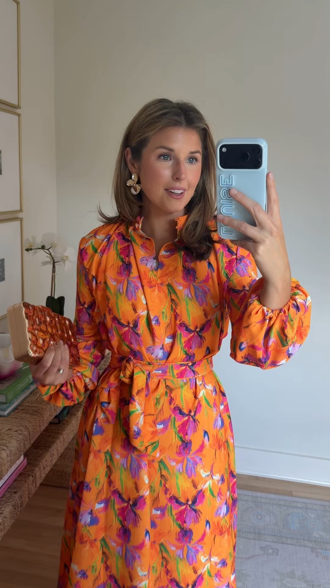 Wedding guest dress with sleeves! Wearing a U.S. 4