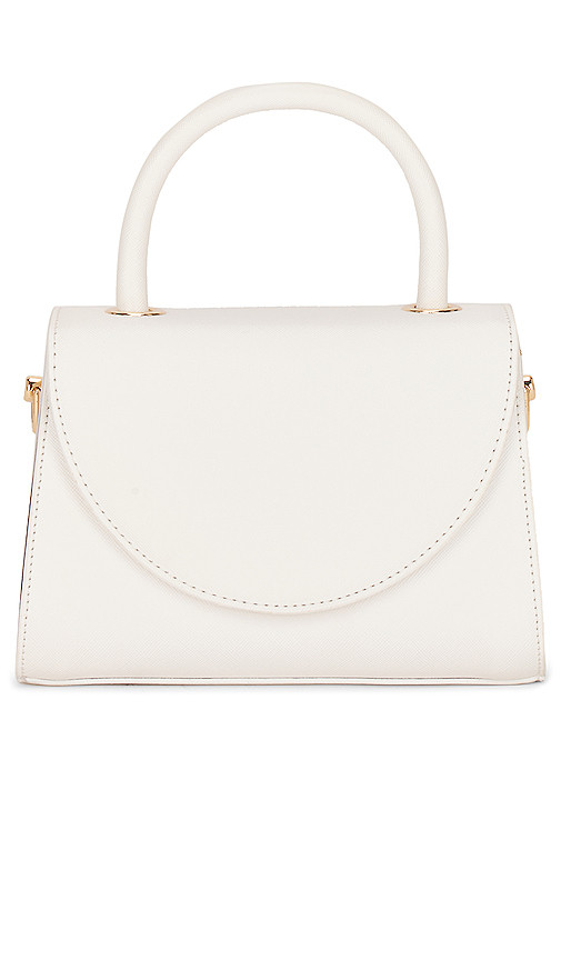 Sasha Top Handle Bag in White | Revolve Clothing (Global)