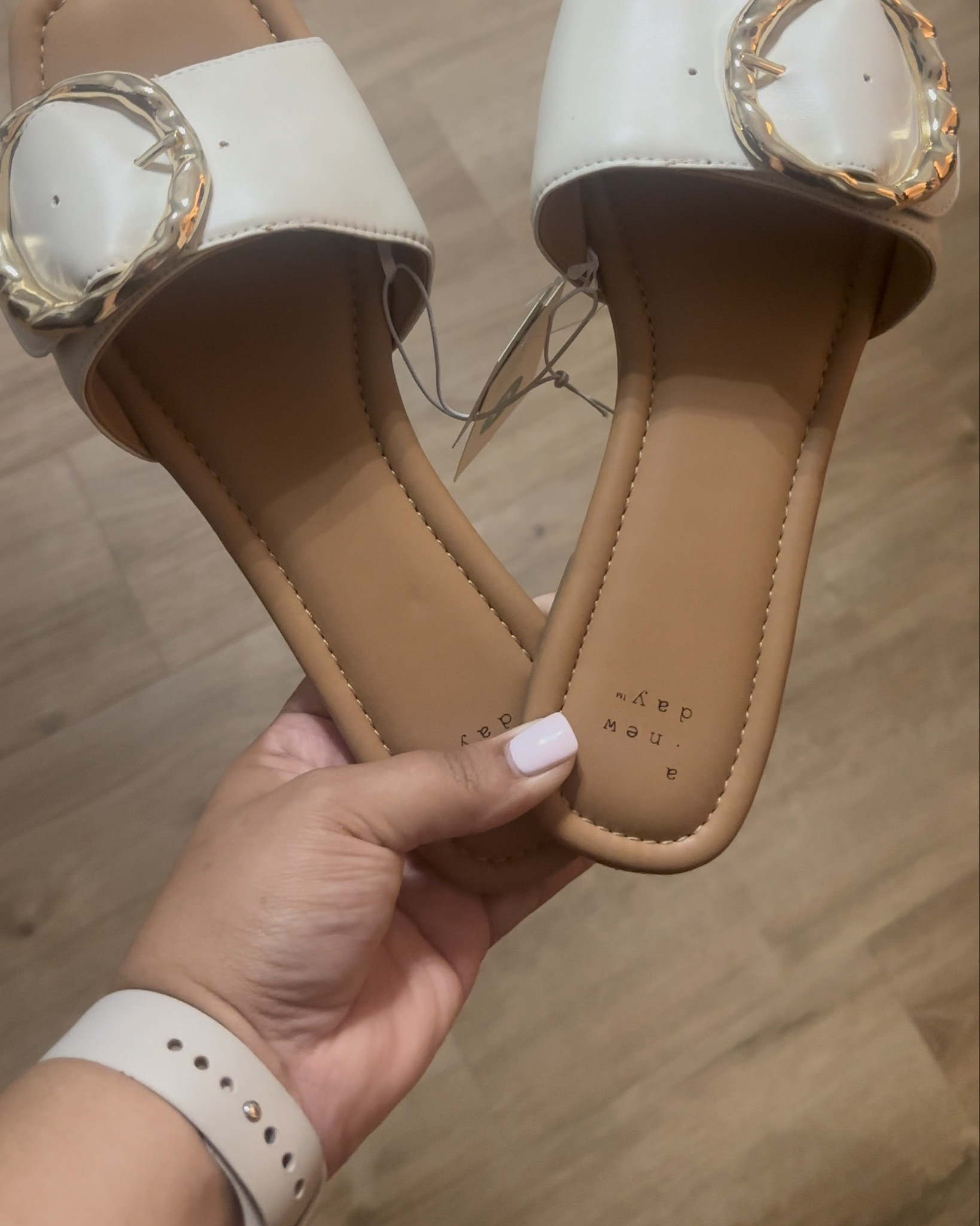 In love with these cream sandals from Target!! The gold buckle makes them a little fancier, they’re so cute and comfy at a great price! 

#LTKShoeCrush #LTKSeasonal