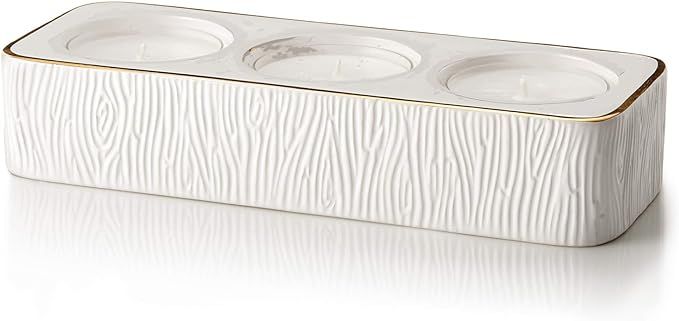 Thymes Ceramic Tea Light Set - 1.5 Oz - Frasier Fir | Amazon (US)