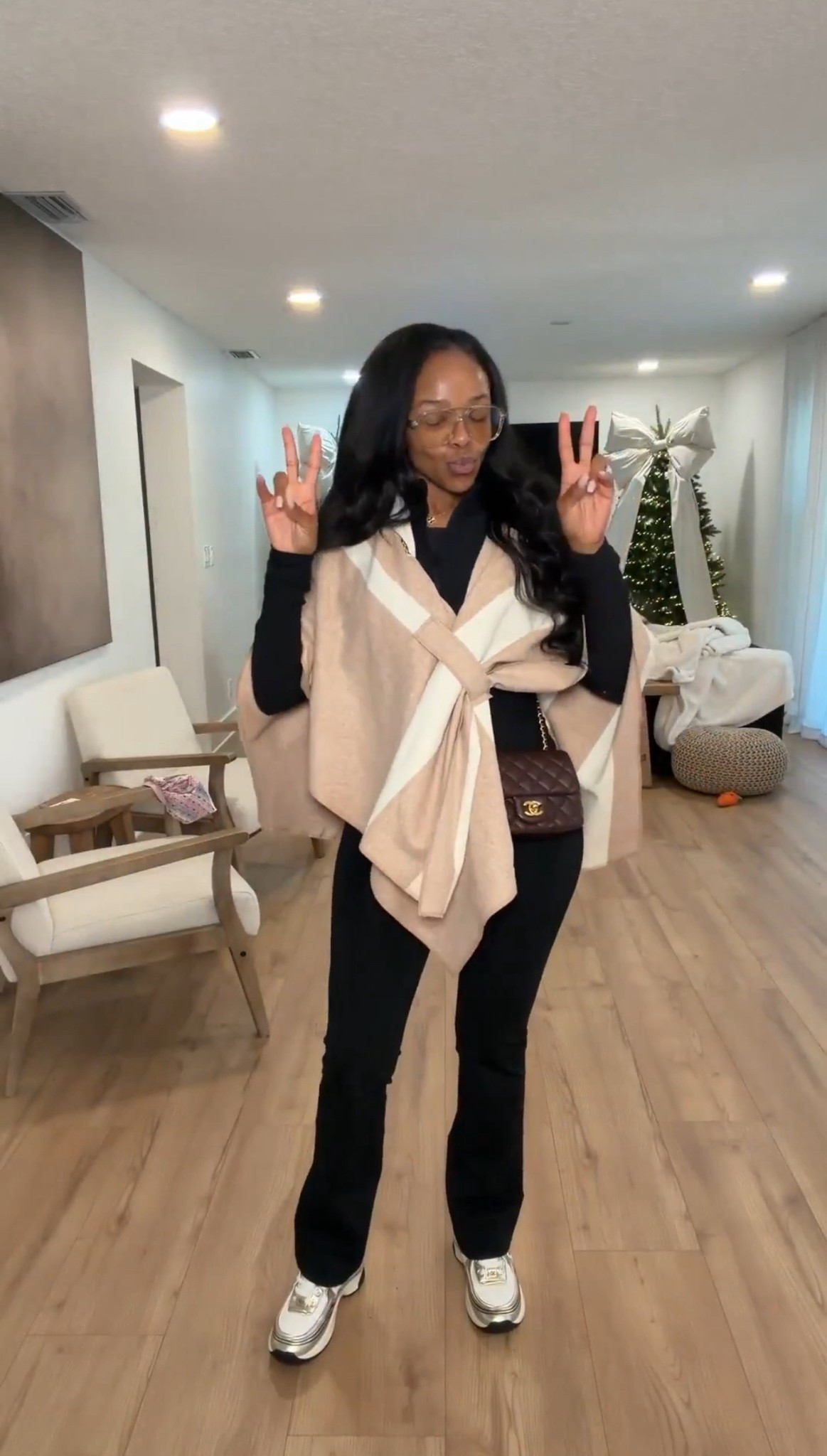 Elevated everyday basics 🤎
This Spanx set smooths, sculpts, and layers effortlessly — the perfect combination of comfort and polish for busy days. Soft, flattering, and easy to style for errands, travel, or casual winter moments.

Perfect for school drop-offs, airport days, and weekend errands.

flattering flare pants outfit ideas, smoothing activewear set, elevated basics for women, comfy travel outfits, chic everyday style, neutral winter athleisure.

📏 Sizing: Small in both pieces
Measurements: 5’4” · 138 lbs · 34D · 27” waist · 40” hips

✨ Everything linked below for easy shopping

Follow me on Instagram and YouTube @kirasfashionfinds

#LTKPetite #LTKootd #LTKActive