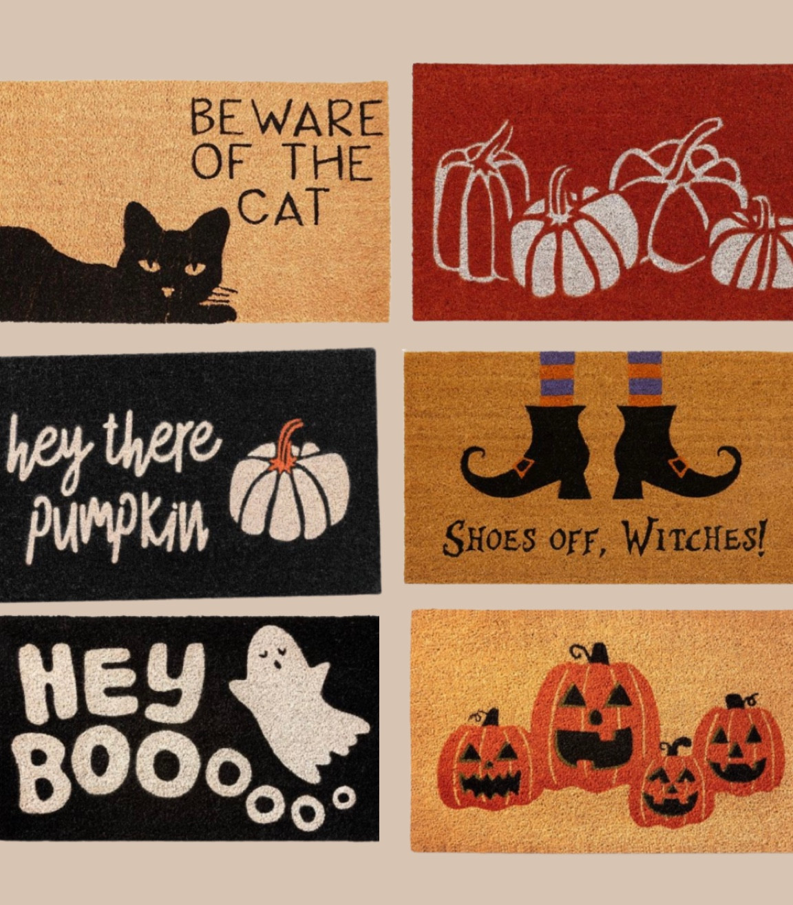The cutest Halloween doormats from Target 🍁👻🫶🏼

#LTKGiftGuide #LTKSeasonal #LTKHalloween