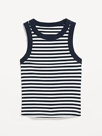 Crop Rib-Knit Tank Top | Old Navy (US)