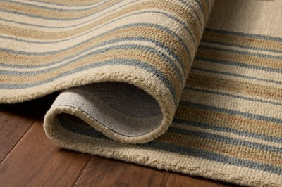 Alfie ALF-05 Natural Wool Hand-Tufted Area Rug | Rugs Direct