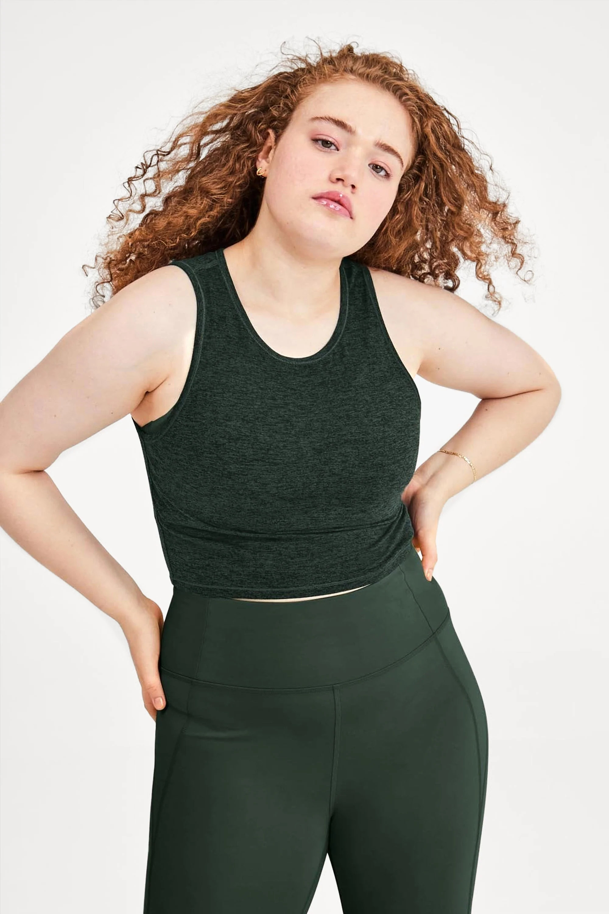 Moss ReSet Super Crop | Girlfriend Collective