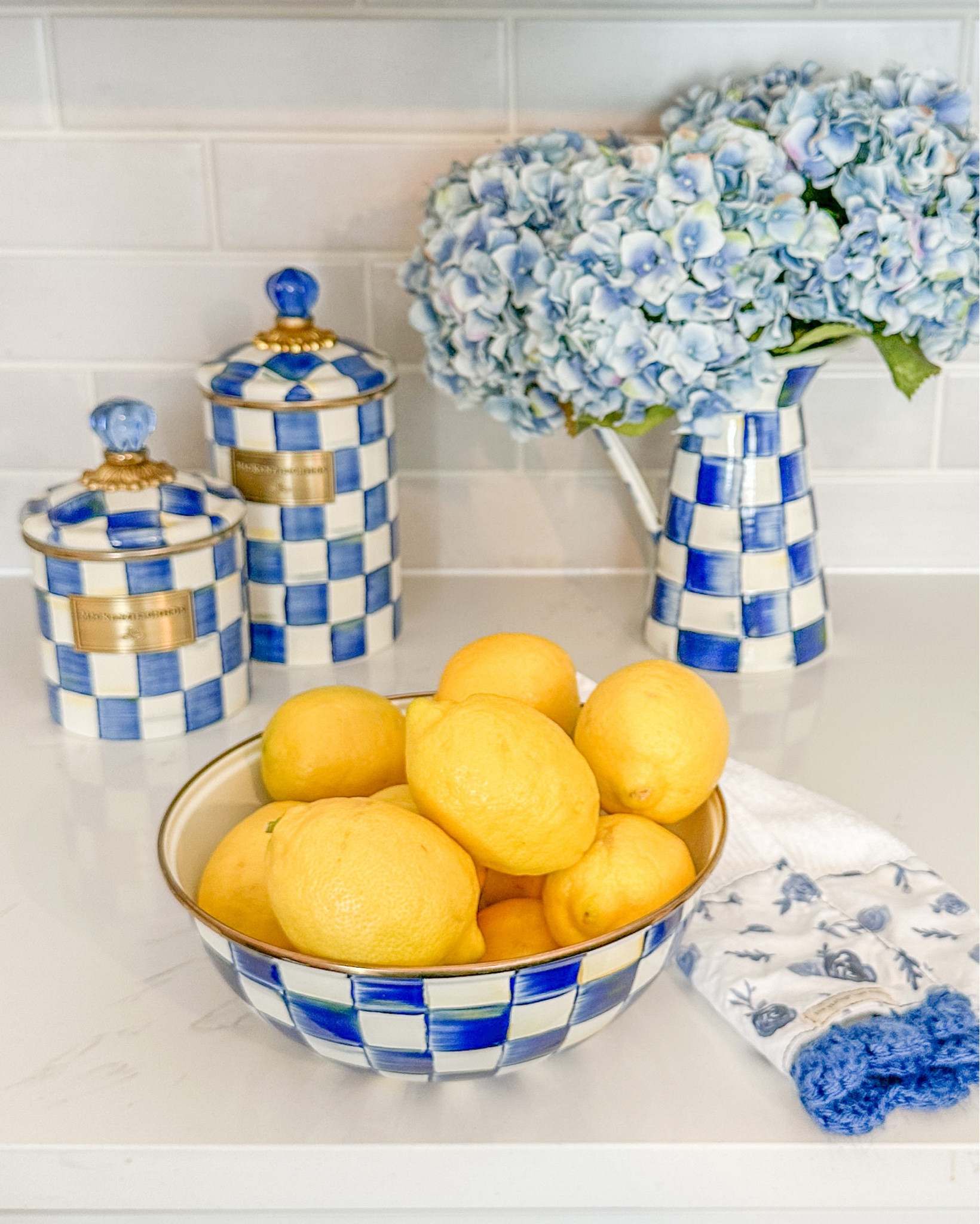 Blue Check - the perfect summer look 
#homedecor #mc#mackenziechilds#blueandwhite

#LTKunder50 #LTKhome #LTKstyletip