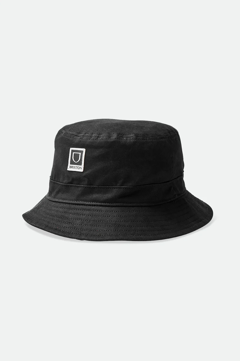Beta Packable Bucket Hat - Black | Brixton