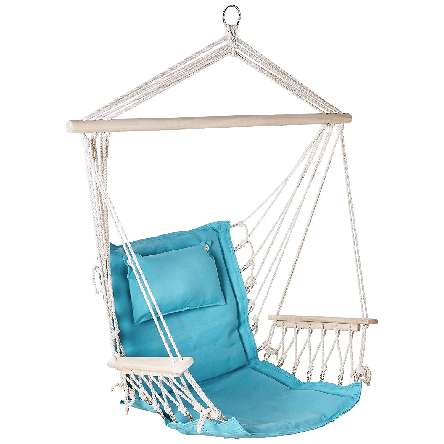 Backyard Expressions Outdoor Hammock Chair - Hanging Chair Hammock Swing - American Flag Pattern | Walmart (US)