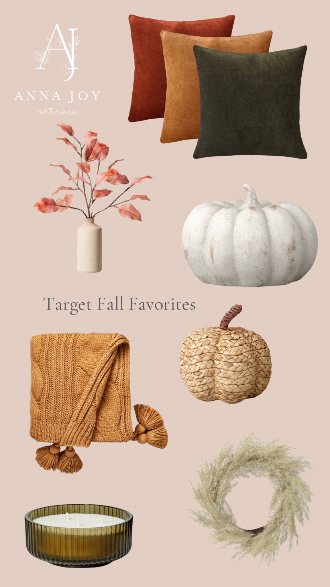 A few of my favorite fall decor items from Target!!
Cozy, cute, and neutral! 🍂🎃 


#LTKSeasonal #LTKhome #LTKHalloween