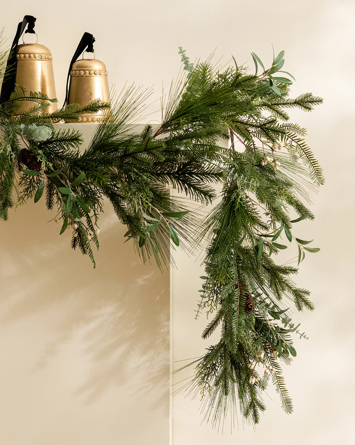 6' Pinecone &amp; Berries Faux Garland | McGee &amp; Co. (US)