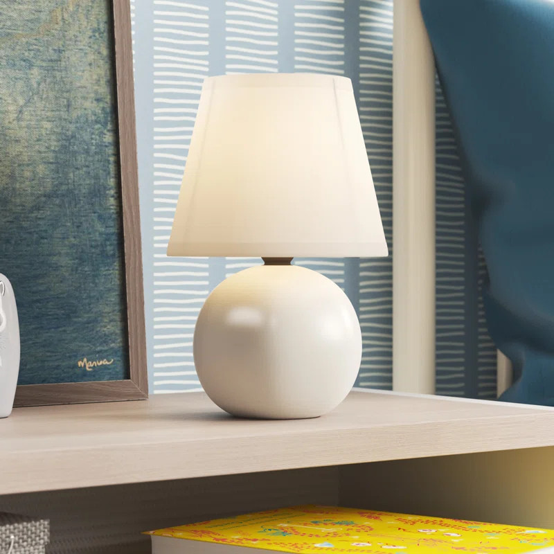 Wrought Studio Amishi Ceramic Globe Mini Table Lamp & Reviews | Wayfair | Wayfair North America
