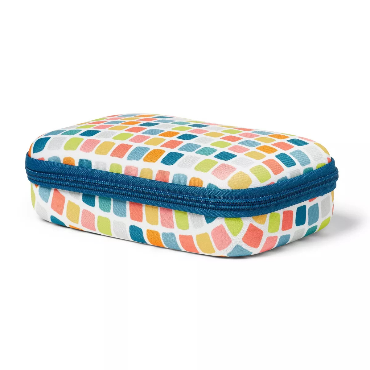 Hard Sided Fabric Pencil Case Color Block - up&up™ | Target