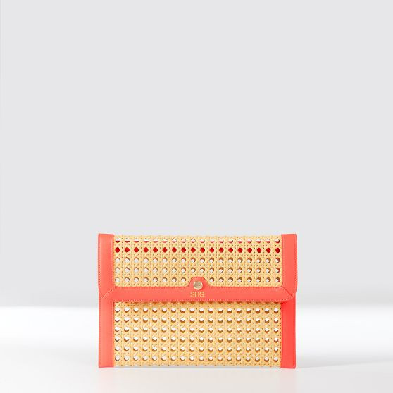 Waterproof Caning Clutch | Mark and Graham