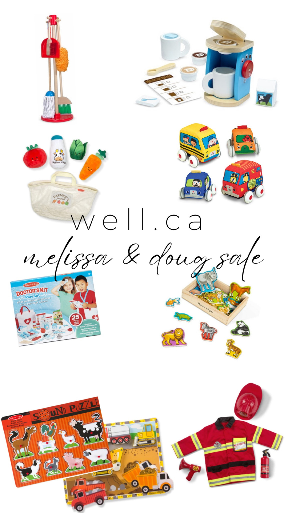 melissa & doug on sale at well.ca - these are my favourite toys for toddlers / preschool! 

#LTKfamily #LTKHoliday #LTKkids