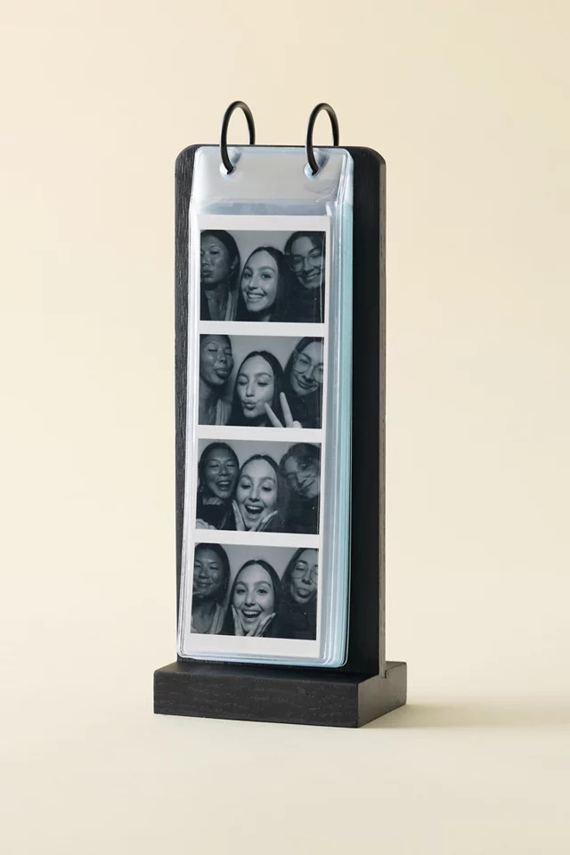 Tabletop Wood Flip Photo Strip Picture Frame in Natural at Urban Outfitters | Urban Outfitters (US and RoW)