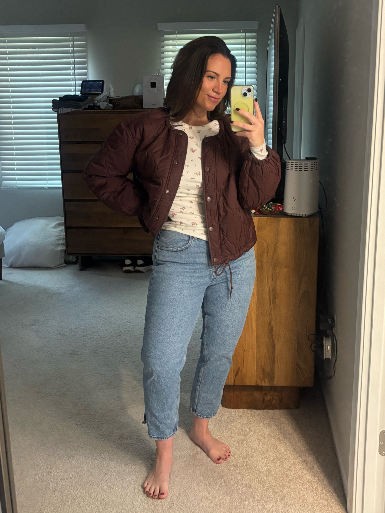 My faaaave jeans! & some cute cheap Walmart finds! 

These Walmart shirts are my fave basics for cheap. 

The jeans I bought in a LONG (even though I’m only 5’ 5” so they’d be a cropped ankle length instead of a capri!) They’re my absolute favorite jeans - have them in every color!! 

#LTKFallSale #LTKSaleAlert #LTKMidsize