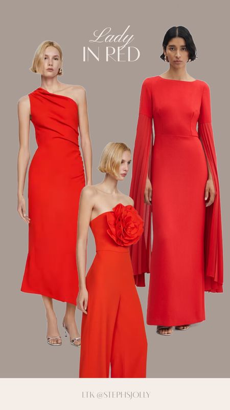 Red dresses for special occasions spring/summer ❤️ 

#LTKstyletip #LTKwedding #LTKparties