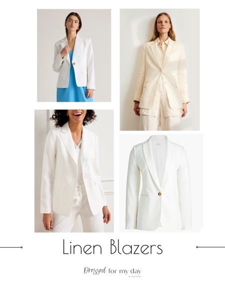 A wardrobe essential: Classic linen blazer 

#LTKMidsize #LTKSeasonal #LTKStyleTip