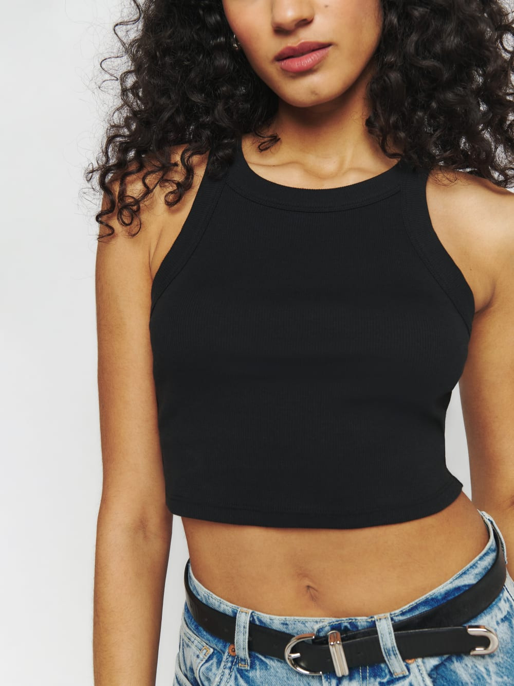 Tasha Cropped Tank | Reformation (Global)