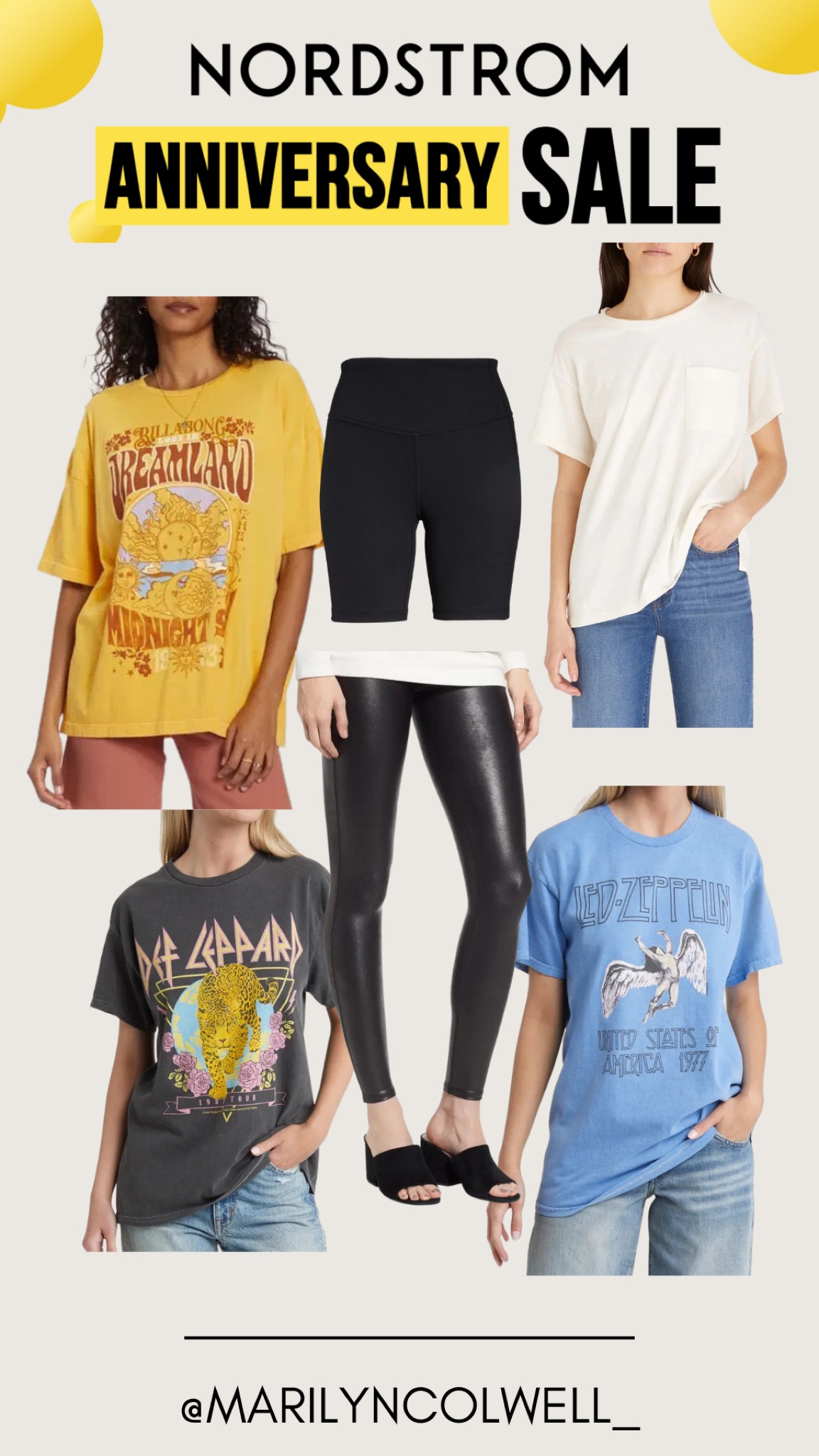 Nordstrom anniversary sale round up!

Icon access: 7/11
Ambassador access: 7/12
Influencer access: 7/13
Public access: 7/17

Spanx leggings, graphic tee, oversized tee, fall looks, fall style, fall transition, biker shorts

#LTKsalealert #LTKstyletip #LTKxNSale