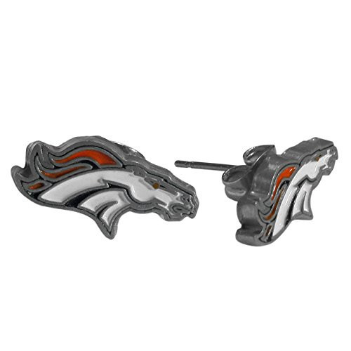 NFL Denver Broncos Stud Earrings | Amazon (US)