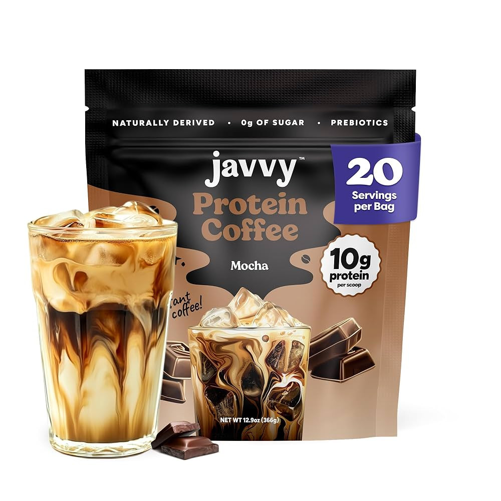 Mocha Protein Iced Coffee - Premium Whey Protein & Instant Iced Coffees - 100% Natural Cold Brew ... | Amazon (US)