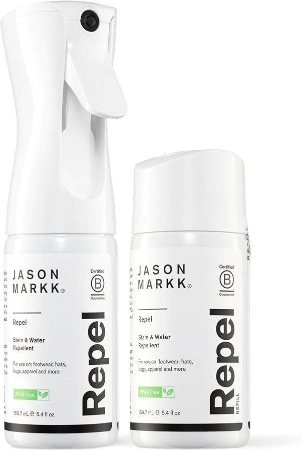 Amazon.com: Jason Markk Repel Spray & Refill, 2-Piece Set, Water & Stain Repellent, Non-Aerosol, ... | Amazon (US)