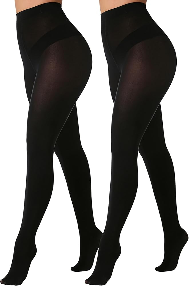 VEBZIN All-matching Women's 80 Denier Tights, Soft Opaque Tights for Women | Amazon (US)