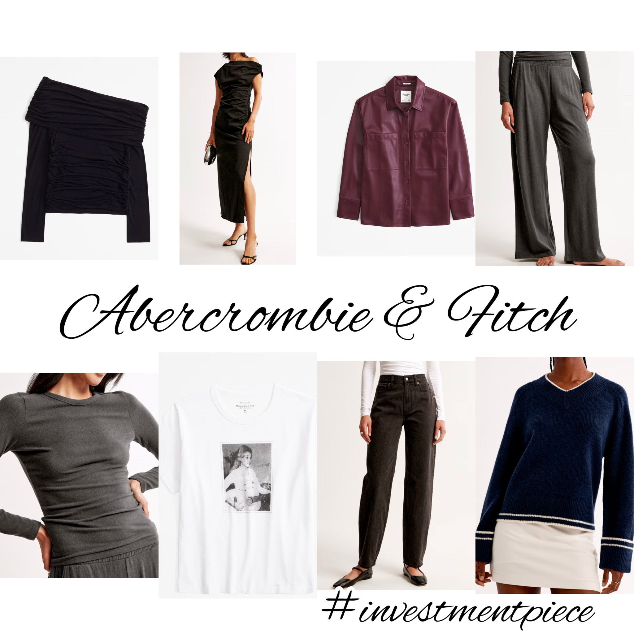 As an elder millennial (I hate that term!) I’m always so wary of @abercrombie But. Y’all. It’s. So. Good. From lounge sets to mesh skirts to must have denim, dresses and faux leather (and a Dolly!! Tee) I can’t decide what to cull from my cart! #investmentpiece 

#LTKFallSale #LTKFindsUnder100 #LTKStyleTip