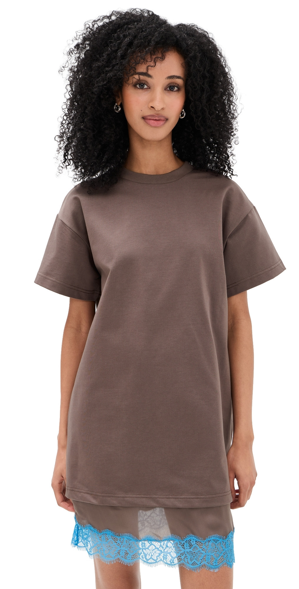STAUD Grier Dress Mink/Pool S | Shopbop