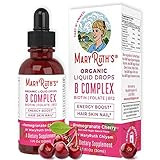Organic Vitamin B Complex by MaryRuth's - Hair Skin Nails Energy - Methyl B12 - Folate - Biotin - Ni | Amazon (US)