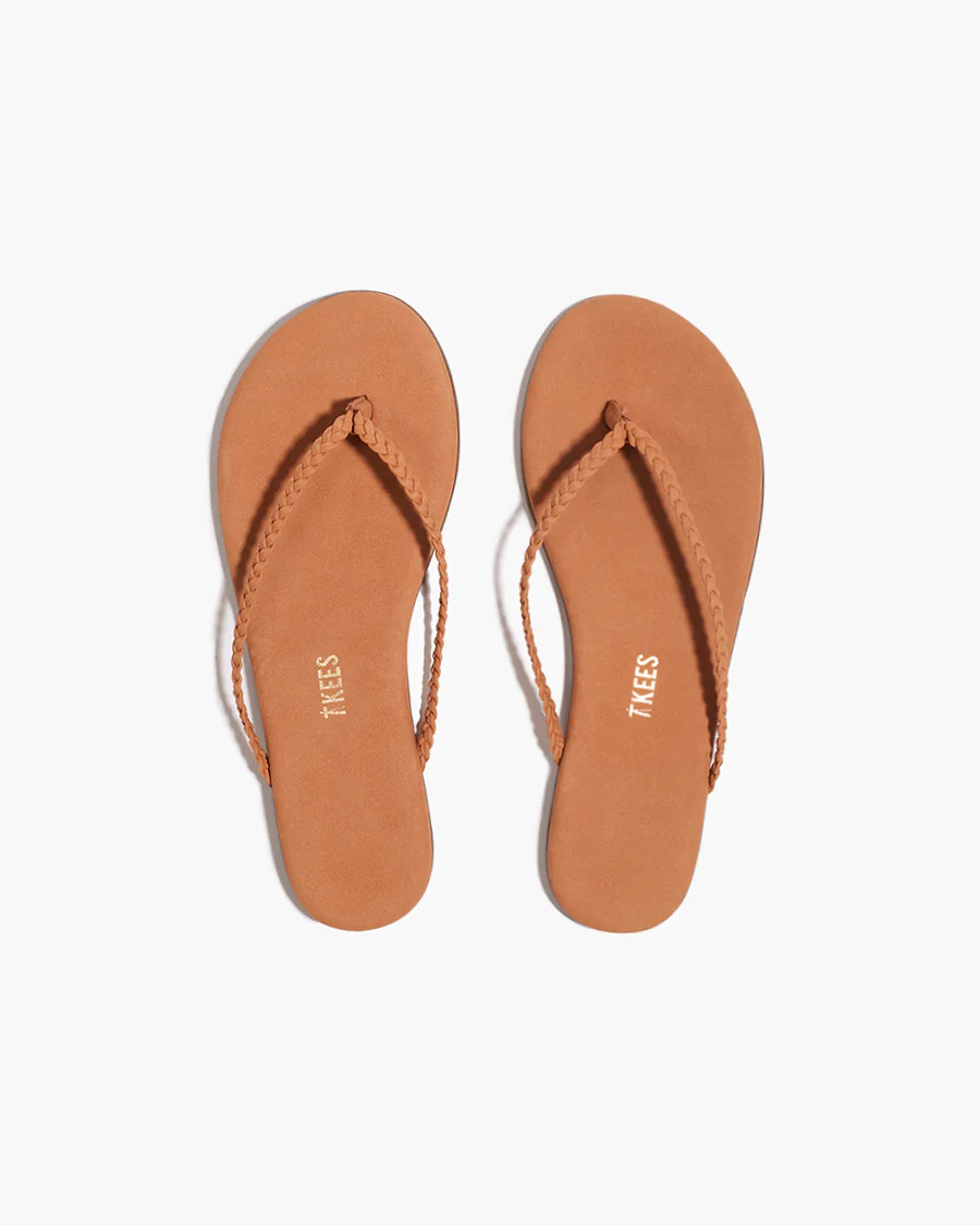 Lily Braid in Pout | Flip-Flops | Women's Footwear | TKEES