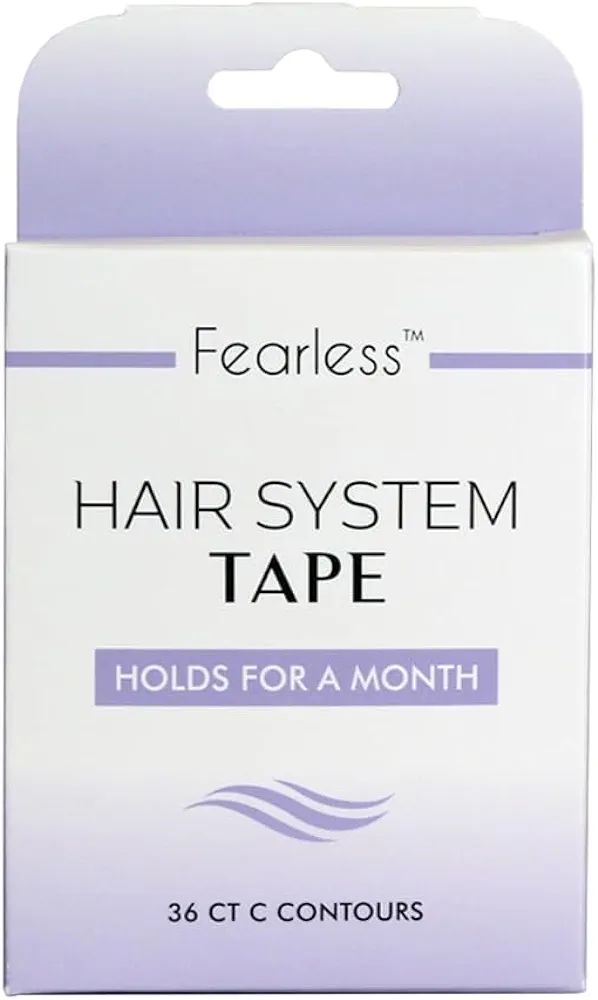 Fearless Tape Hair System Double Sided Tape | 36 Count C Countours (Month) | Amazon (US)