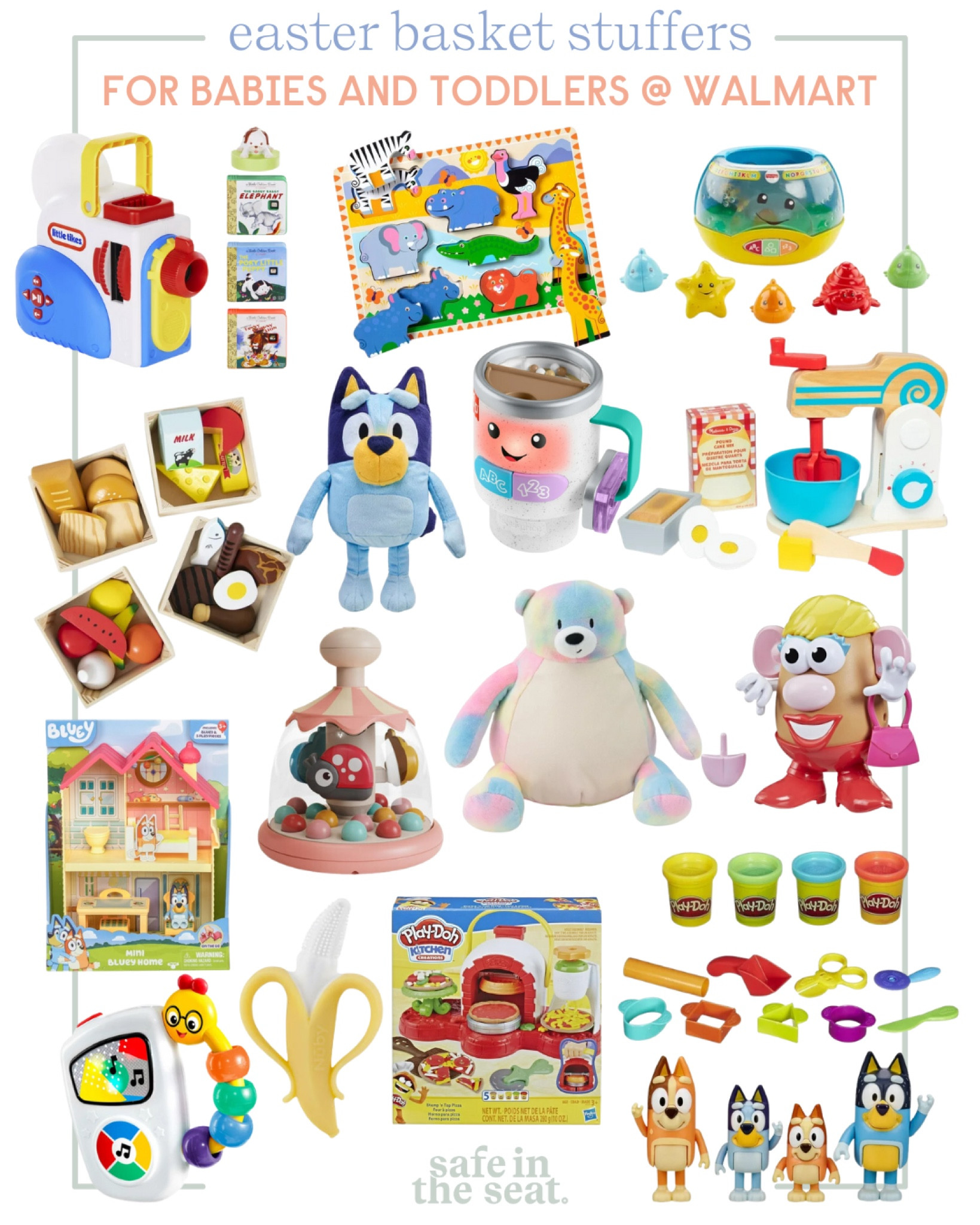 Easter gifts for babies and toddlers at Walmart! Perfect for Easter Basket fillers  

#LTKkids #LTKbaby #LTKSeasonal