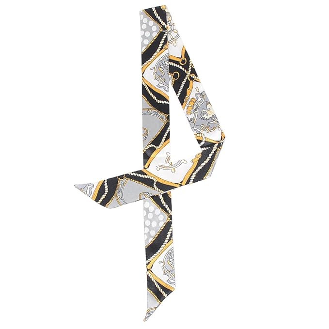 Blyyasgi Lady Girls Bag Twilly Handbag Handle Ribbon Scarf Package Silk Band Fashion Hair Head Band | Amazon (US)