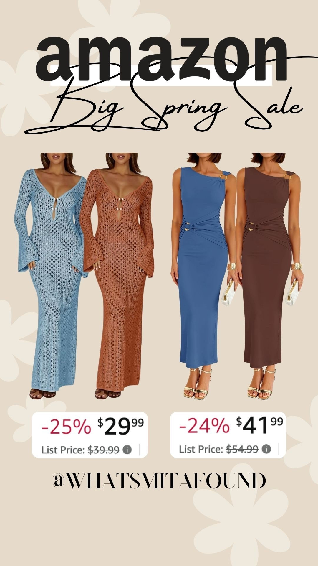 Amazon’s Big Spring Sale is happening now!

#LTKootd #LTKU #LTKSeasonal